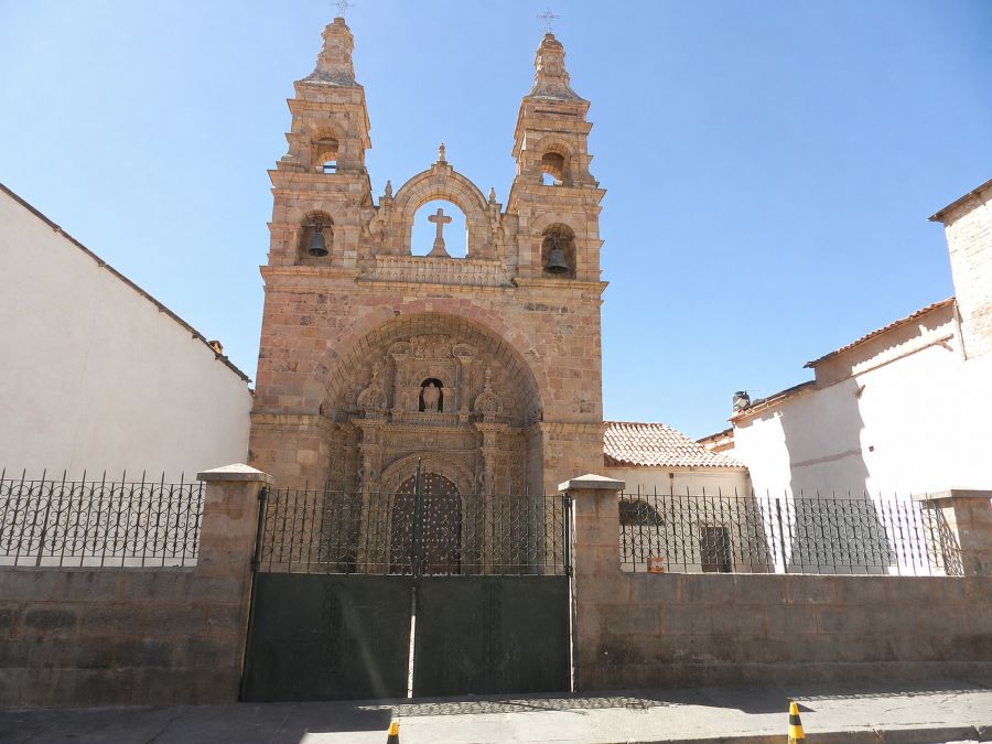 San Lorenzo de Carangas, Potosí — the carved Mestizo Baroque portal