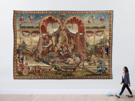 Audience with the Emperor A Louis XIV tapestry French Beauvais Manufactory.jpeg