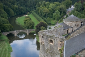 Bouillon Castle panoramic view