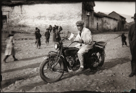 Martn Chambi Primera motocicleta en el Cusco de Mario Prez Ynez